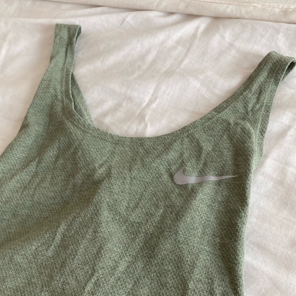 Nike Green Tank Open-back